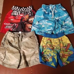 Bundle of boys swim trunks